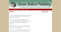 Desktop Screenshot of greenballoonbooks.co.uk